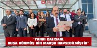 “YARGI ÇALIŞANI, KUŞA DÖNMÜŞ BİR MAAŞA HAPSEDİLMİŞTİR”