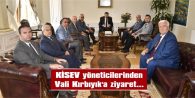 VALİ KIRBIYIK, KİSEV’LE İLGİLİ BİLGİLENDİRİLDİ