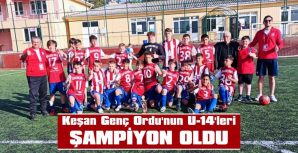 KEŞAN GENÇ ORDU, FİNALDE UZUNKÖPRÜ VETERANLAR’I 2-0 YENDİ