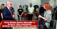 HELVACIOĞLU, BERBER, KUAFÖR VE GÜZELLİK MERKEZLERİNİ ZİYARET ETTİ
