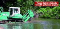 TUNCA NEHRİ YATAĞINDA TEMİZLİK ÇALIŞMASI YAPILDI