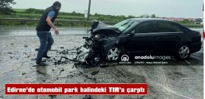 OTOMOBİL SÜRÜCÜSÜ YARALANDI