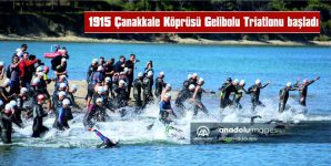 1915 ÇANAKKALE KÖPRÜSÜ GELİBOLU TRİATLONU BAŞLADI