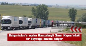 TIR SÜRÜCÜLERİ ÇÖZÜM BULUNMASINI İSTİYOR