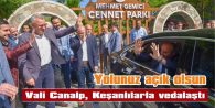 CANALP: “EDİRNE’DEN AYRILIRKEN DERİN BİR HUZUR İÇERİSİNDEYİM”