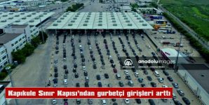 EDİRNE’DEKİ SINIR KAPILARINDA GURBETÇİ YOĞUNLUĞU…