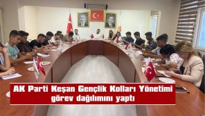 GENÇLİK KOLLARI YÖNETİM KURULU İLK TOPLANTISINI YAPTI