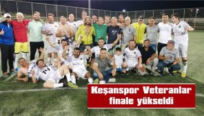 KEŞAN VETERANLAR, RAKİBİNİ BU KEZ PENALTILARDA GEÇTİ