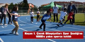 KEŞAN 1. ÇOCUK OLIMPİYATLARI SPOR ŞENLİĞİ’NDE; BAŞARI, REKABET VE DOSTLUĞU DOYASIYA YAŞADI