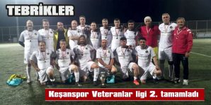 KEŞANSPOR VETERANLAR: 1 – ERGENESPOR VETERAN: 3