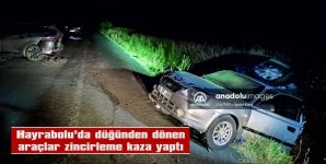 1 KİŞİ HAYATINI KAYBETTİ, 5 KİŞİ YARALANDI