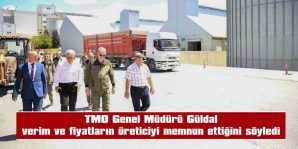 AHMET GÜLDAL, TMO KEŞAN AJANS AMİRLİĞİ’Nİ ZİYARET ETTİ