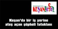 KEŞAN’DA İŞ YERİNİ KURŞUNLAYAN ŞÜPHELİ TUTUKLADI