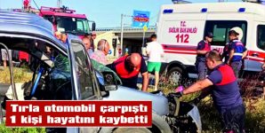 GELİBOLU’DA ÖLÜMLÜ KAZA…