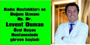 LEVENT DUMAN, İSTANBUL ÜNİVERSİTESİ CERRAHPAŞA TIP FAKÜLTESİ MEZUNU…