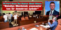 KILAVUZ: “BELEDİYE MECLİSİNDE YAŞANANLAR TAM BİR DEMOKRASİ AYIBIDIR”