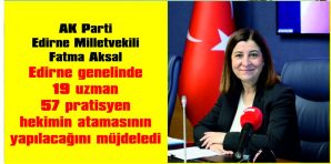 KEŞAN DEVLET HASTANESİNE 5 DOKTORUN ATAMASI YAPILACAK