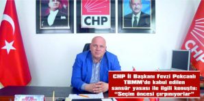 PEKCANLI: “İKTİDAR OLDUĞUMUZDA BU YASAYI KALDIRACAĞIZ”
