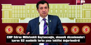 GAYTANCIOĞLU: “GÖKÇETEPE ORMAN KAMPI’NI TÜGVA’YA VERDİNİZ”