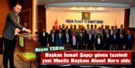 SAPÇI: “HEP BİRLİKTE ÇOK GÜZEL İŞLER BAŞARACAĞIZ”