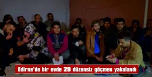 GÖÇMENLERİ BARINDIRAN ŞÜPHELİNİN YAKALANMASI İÇİN ÇALIŞMA BAŞLATILDI