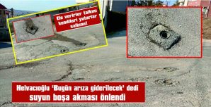 BOŞA AKAN SUYUN ARIZASI GİDERİLDİ