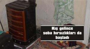 ÇALINAN SOBASINI SATMIŞLAR