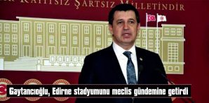 GAYTANCIOĞLU’NDAN BAKAN KASAPOĞLU’NA ÇAĞRI: “AKPLİLERE STADIN MAKETLERİNİ VERİN, SEÇİM GELİYOR ELLERİNDEKİLER ESKİMİŞTİR”