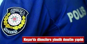 BİR DİLENCİYE İDARİ YAPTIRIM UYGULANDI, CEBİNDEKİ PARAYA EL KONULDU