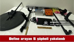 2 DEDEKTÖR ELE GEÇİRİLDİ