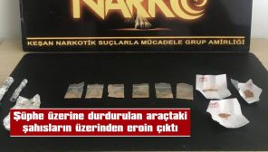 ÜZERLERİNDEN UYUŞTURUCU ÇIKAN ŞAHISLAR HAKKINDA YASAL İŞLEM BAŞLATILDI