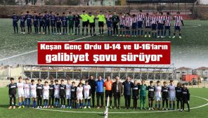 U-16’LAR 4, U-14’LER 2. GALİBİYETİNİ ALDI