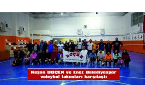 MÜCADELENİN GALİBİ KEŞAN DOÇEK VOLEYBOL TAKIMI OLDU