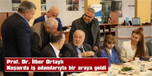 ORTAYLI: “TRAKYA’YI İYİ BİR İSTİKBAL BEKLİYOR; AMA BU FELAKET DE OLABİLİR”