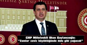 GAYTANCIOĞLU: “SAĞ KURTULAN VATANDAŞLARIMIZA ŞİMDİDEN SELAM OLSUN”