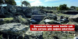 ANTİK KENTİN ÇOK KATLI ÇARŞISI GÜN IŞIĞINA ÇIKARILIYOR