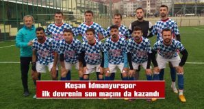 KEŞAN İDMANYURSPOR: 4 – KARAAĞAÇ KARLIOVASPOR: 2