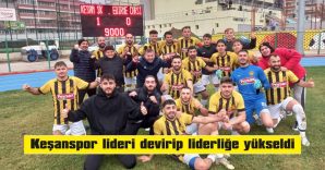 KEŞANSPOR: 1 – EDİRNE ÇARŞISPOR: 0