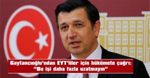 GAYTANCIOĞLU, EDİRNE’DEKİ TARİHİ ESERLERİN KORUNMASI VE RESTORASYONU İÇİN GEREKLİ BÜTÇENİN AYRILMASINI DA İSTEDİ