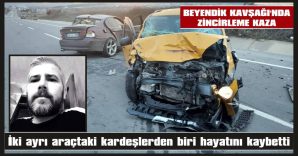 3 ARACIN KARIŞTIĞI KAZADA 2 KİŞİ DE YARALANDI