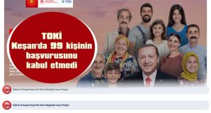 İLK EVİM MÜSTAKİL / MÜŞTEREK ARSA PROJESİ BAŞVURUSU REDDEDİLENLER AÇIKLANDI