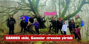 SARDOS EKİBİ, GANOSLAR ZİRVESİNE YÜRÜDÜ