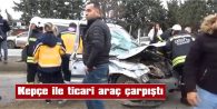 ARAÇTA BULUNAN 1 YOLCU YARALANDI