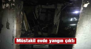 UZUNKÖPRÜ’DE EV YANGINI…