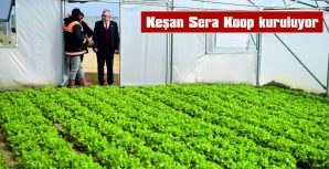 KEŞAN BELEDİYESİNDEN ÜRETİMİ DESTEKLEYEN BİR GİRİŞİM DAHA…