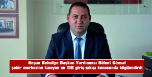 07.00-19.00 SAATLERİ ARASINDA ŞEHİR MERKEZİNE KAMYON VE TIR GİRİŞİ YASAK!