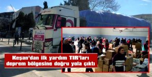 KEŞAN TEK YÜREK OLDU