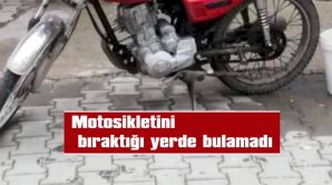 MOTOSİKLET HIRSIZLIKLARI SÜRÜYOR