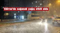 BAZI CADDE VE SOKAKLAR SUYLA KAPLANDI