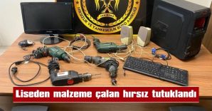 ÇALINAN MALZEMELERİ ALAN KİŞİ SERBEST KALDI